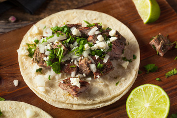 Homemade Carne Asada Street Tacos