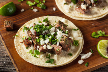 Homemade Carne Asada Street Tacos