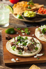 Homemade Carne Asada Street Tacos