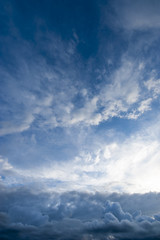 Fototapeta na wymiar Overcast sky