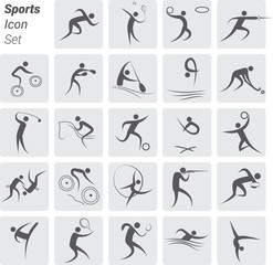 Icon Set - Sports / Fitness / Athletics