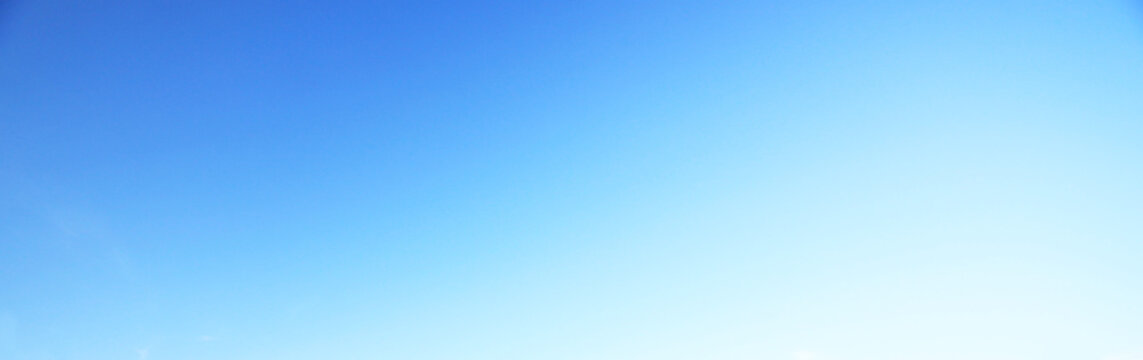 Blue Sky Background No Cloud, Soft Focus.