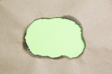 Blank torn paper with copy-space.
