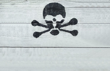 Death and danger sign