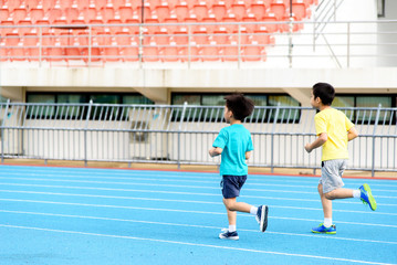 Fototapeta premium Child running