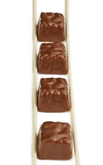 chocolate bar on the stick