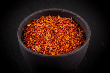Crushed red chili pepper