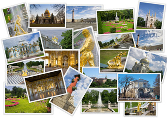 Fototapeta na wymiar Sights of Saint-Petersburg