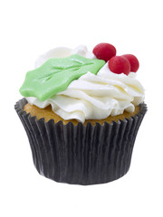 christmas cupcake