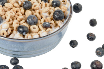 cropped image of breakfast bowl.