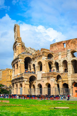 Fototapeta premium Colosseum in Rome, Italy