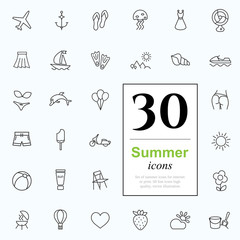 30 summer icons