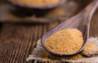 Coconut Palm Sugar (selective focus)