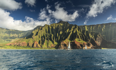 Na Pali Küste in Hawaii