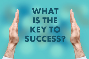 Businessmen from both hands 