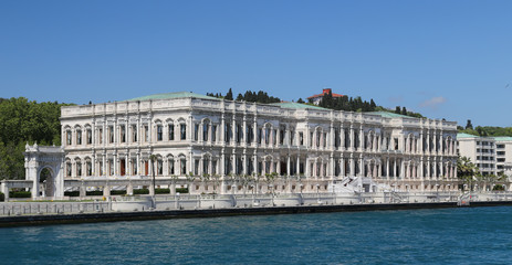 Fototapeta na wymiar Ciragan Palace in Istanbul City, Turkey