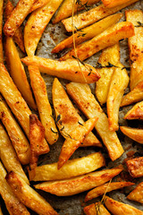 Baked french fries