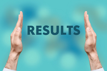 Businessmen from both hands " RESULTS " writes