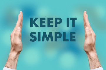 Businessmen from both hands 