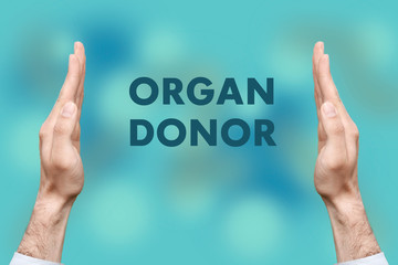 Businessmen from both hands 