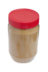 jar full of peanut butter spread
