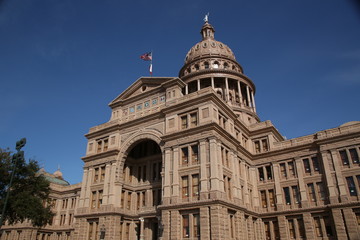 Fototapeta na wymiar Texas state capitol, Austin Texas