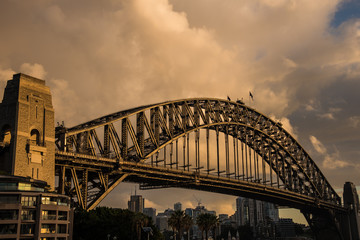 オーストラリア　シドニーのハーバーブリッジ