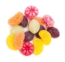 Peel and stick wall murals Sweets Fruit Flavored Hard Candy