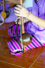 image of mahori or gamelan is a form of Thai classical ensemble which was traditionally played, Thailand.