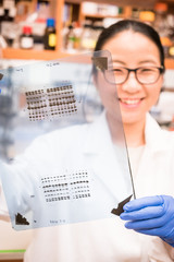 Good western blot result on a film