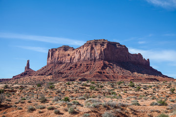 Fototapeta premium Utah-Monument Valley. This image was captured while passing through. What a apectacular place!
