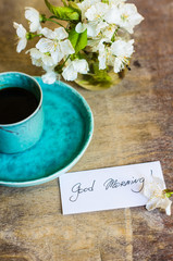 Coffee time and spring