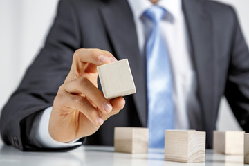 Concept of business hierarchy and human resources