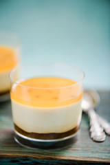 Homemade fruity desser