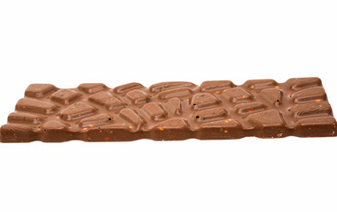 chocolate bar isolated