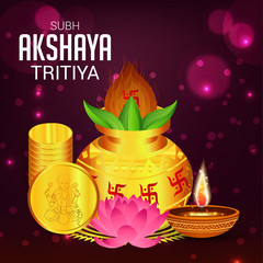 Fototapeta premium Akshaya Tritiya celebration.