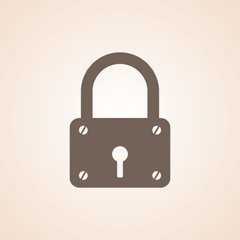 Icon Of Lock.