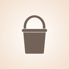 Icon Of Bucket.