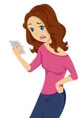 Teen Girl Break Up Text