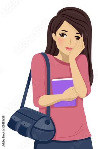clipart girl with brown hair and glasses - photo #38