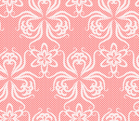 Seamless lace pattern