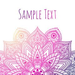 Vector Beautiful Mandala