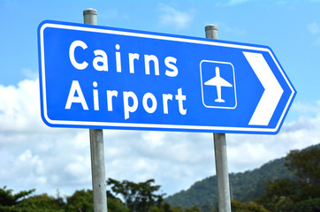 Cairns airport Queensland Australia