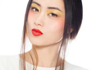 Colorful Asian Makeup