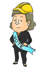 Girl Political Candidate Service