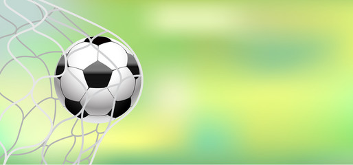 Obraz premium Fussball Hintergrund