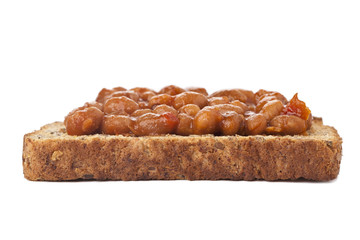 bread with chili con carne