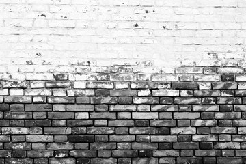 Obraz premium Brick texture with scratches and cracks