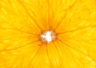 Texture macro sliced orange
