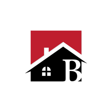 square innitial real estate logo b